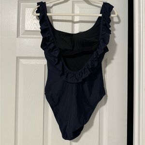 JCrew One Piece Open Back Swimsuit